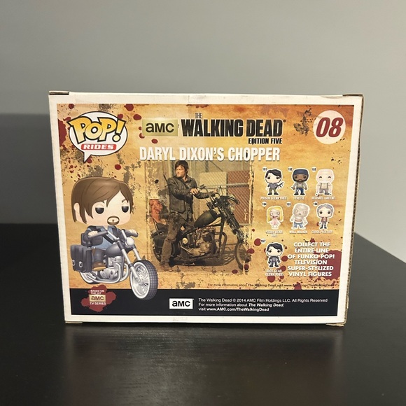 The Walking Dead Daryl Dixons Chopper funko pop - Picture 2 of 4